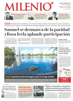 Cover of Milenio Monterrey