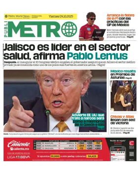 Cover of Publimetro Guadalajara