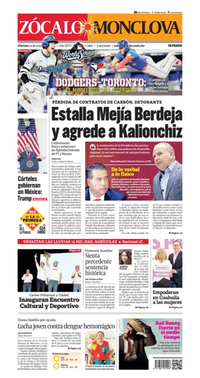 Cover of Zócalo Monclova