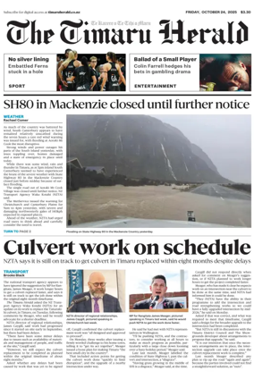 Cover of The Timaru Herald