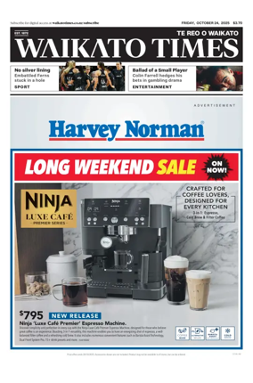 Cover of Waikato Times