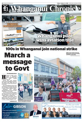 Cover of Wanganui Chronicle