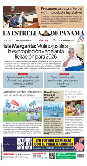 Cover of La Estrella de Panama