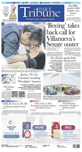 Cover of Daily Tribune (Philippines)