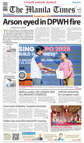 Cover of Manila Times