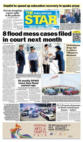 Cover of The Philippine Star