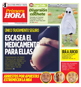 Cover of Primera Hora