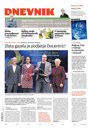 Cover of Dnevnik (Slovenija)