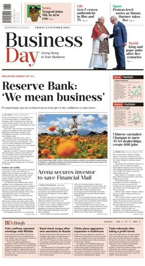 Cover of Business Day