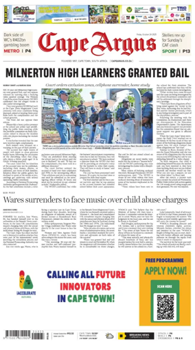 Cover of Cape Argus (PM Edition)