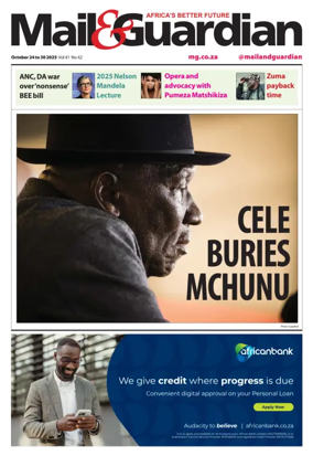 Cover of Mail & Guardian