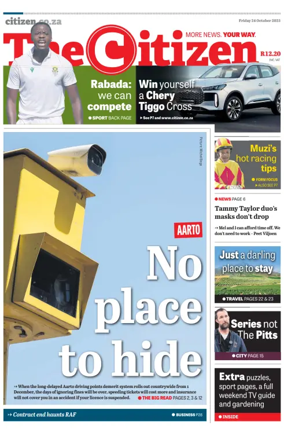 Cover of The Citizen (KZN)