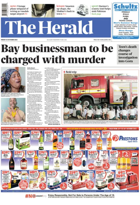 Cover of The Herald (South Africa)