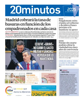 Cover of 20 Minutos Madrid