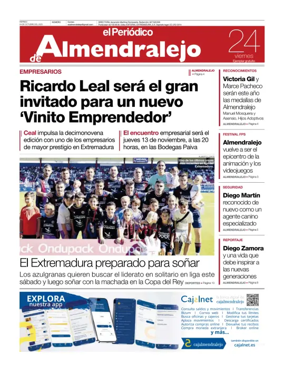 Cover of El Periódico de Almendralejo