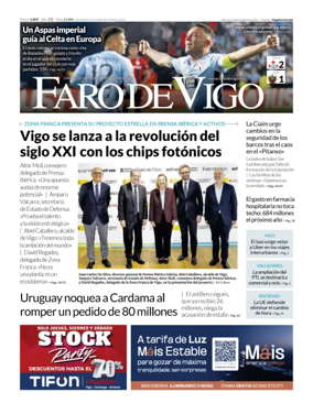 Cover of Faro de Vigo