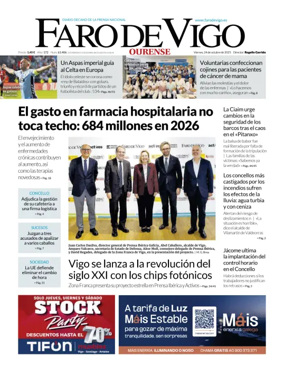 Cover of Faro de Vigo (Ourense)