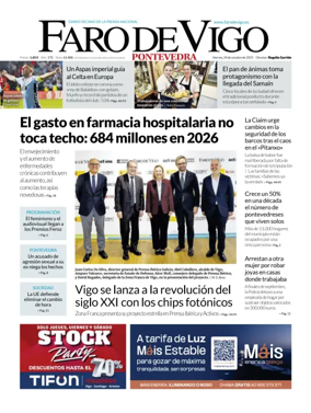 Cover of Faro de Vigo (Pontevedra)