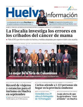 Cover of Huelva Informacion