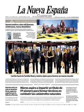 Cover of La Nueva España (Cuencas)