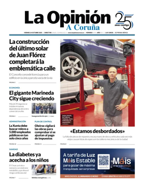 Cover of La Opinion de A Coruna