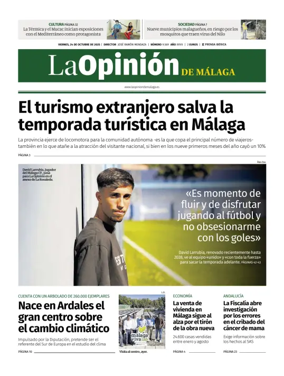 Cover of La Opinión de Málaga