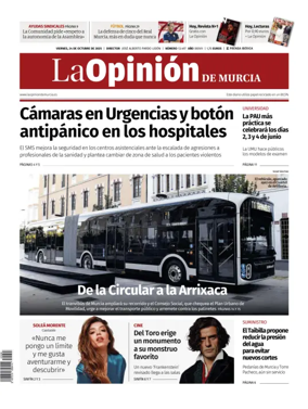 Cover of La Opinión de Murcia