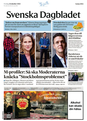 Cover of Svenska Dagbladet