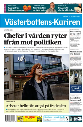 Cover of Västerbottens-Kuriren