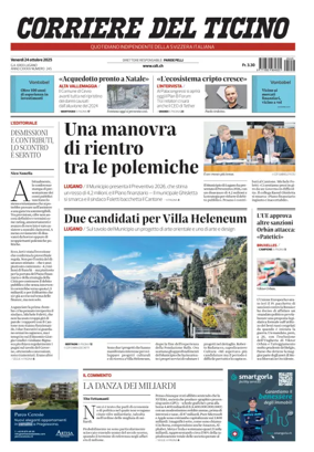 Cover of Corriere del Ticino