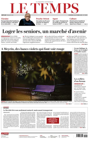 Cover of Le Temps