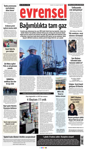 Cover of Evrensel Gazetesi