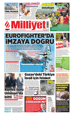 Cover of Milliyet