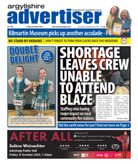 Cover of Argyllshire Advertiser