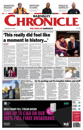 Cover of Barnsley Chronicle