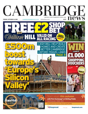 Cover of Cambridge News