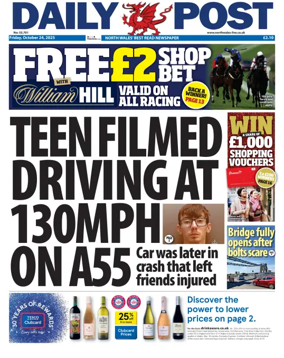 Cover of Daily Post (North Wales)