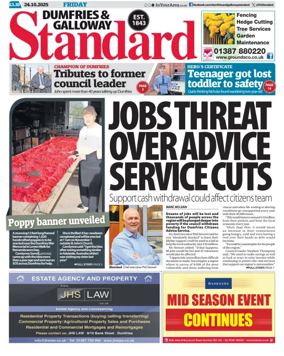 Cover of Dumfries & Galloway Standard