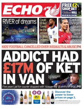 Cover of Liverpool Echo