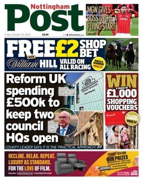 Cover of Nottingham Post