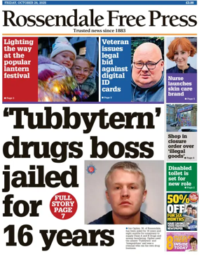 Cover of Rossendale Free Press