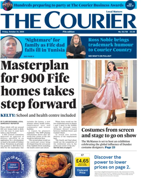 Cover of The Courier & Advertiser (Fife Edition)