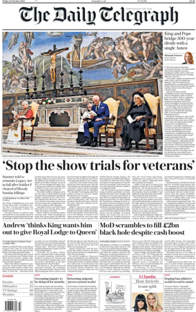 Cover of The Daily Telegraph