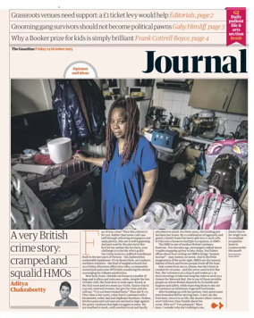 Cover of The Guardian e-paper Journal