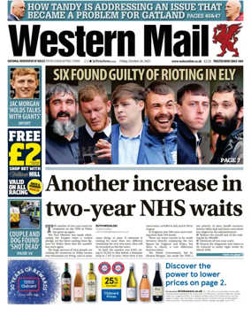 Cover of Western Mail