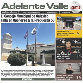 Cover of Adelante Valle