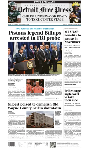 Cover of Detroit Free Press