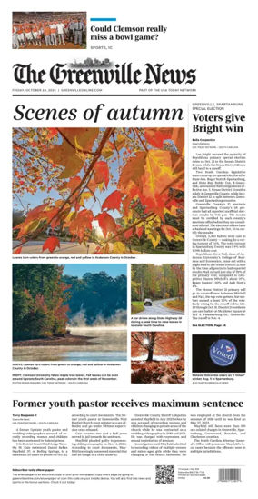 Cover of The Greenville News