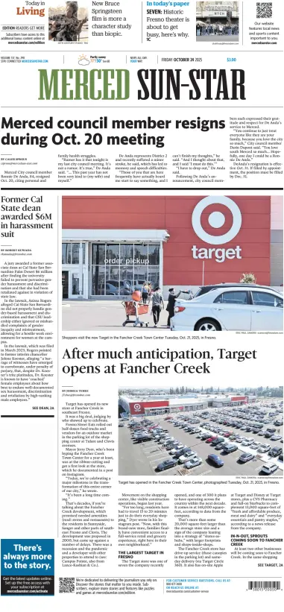 Cover of Merced Sun-Star