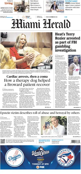 Cover of Miami Herald